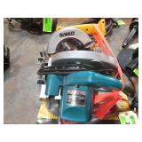 Makita 185 MM Circular Saw / Dewalt DW939 Circular Saw with saw blades