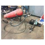 (1) Fire Extinguisher and (2) Hydraulic Pumps