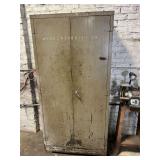 "Wood Chevrolet Co" Metal Cabinet