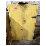 Cabinet with contents