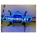 NEON "Chevrolet" sign