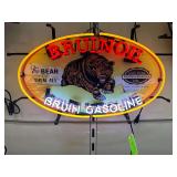 NEON "Bruinoil" sign, over 24"