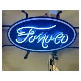 NEON "FOMOCO" (Ford Motor Co) sign