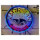 NEON "American Gas" sign, 24"