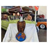 Porcelain steel "Case Eagle" sign