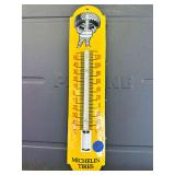 12" Steel/Porcelain Thermometer - Michelin Man