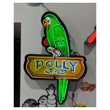 LARGE Neon Poly Bird Sign, 3