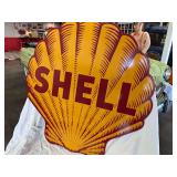 Porcelain steel "SHELL", 42", double sided (41lbs)