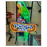 NEON "Poly Bird" sign