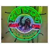 NEON "Musgo" sign, 24"