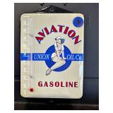 5"X7" Steel/Porcelain Thermometer - Aviation Gas