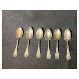 (Set of 6) 1893 Worlds Fair Spoons