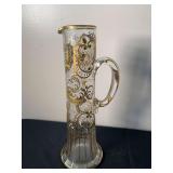 Antique Bohemian Moser Wine Decanter