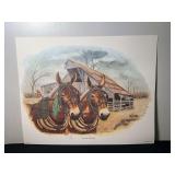 Hand Signed and Numbered Print "Two for the Show" by Leslie Vanhook