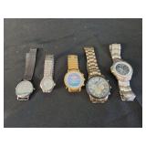 Lot - (5) Watches