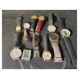 Lot -(11) Watches