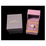 14k Yellow Gold .48ct Fancy Brown Crown of Light Diamond Ring - 1.15tcw