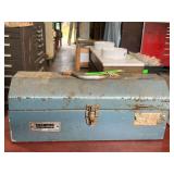 Champion USA Model 218 Metal Toolbox with Various Tools