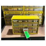 Lot - (3) Weatherhead Bolt and Screw Parts Organizer Contents Included