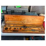 Tap and Die Set in Wooden Case