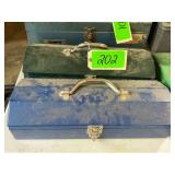 Lot - (2) Toolboxes with Assorted Tools