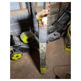 Lot - Ryobi ONE+ Cordless Pole Saw and Smart Trek Lawn Mower