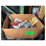 Lot - Assorted Hardware Fasteners and Auto Parts