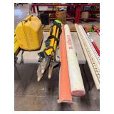 Lot - Tripod and Measuring Stick