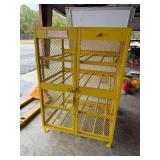 2-Door Steel Propane Tank Cage Cabinet
