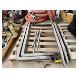 Set - Block and Brick Telehandler Forks