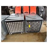 (2) Abatement Technologies H2KM Negative Air Machines