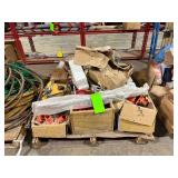 Pallet - Nails, Caps, Construction Supplies