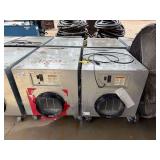 (2) Abatement Technologies H2KM Negative Air Machines