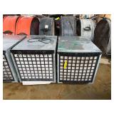 (2) Abatement Technologies H2KM Negative Air Machines