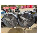 (2) Warehouse Fans