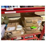 Lot - Hinge Lids, and a Mailbox