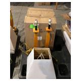 Lot - (2) Threshold Floor Lamps and (2) Table Lamps