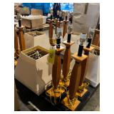 Lot - (4) Matching Lamps with Shades