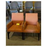 Lot - (2) Arm Chairs