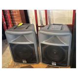 Lot - (2) Pevey PR12 Speakers