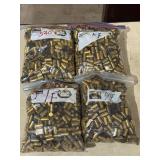 9mm Luger Brass Casings for Reloading - (4) Bags