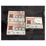Winchester 20 Ga, 5 Shot  - (3) Boxes of 25