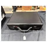 Aluminum Briefcase - Black