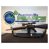 Bushmaster AR-15 XM15-E2S Flat Top Rifle with B Squre Mount and Simmons 2.8x10x44 Scope