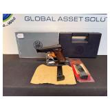 Beretta 84FW .380 Pistol with Rose Grips, (2) Magainzes in Hard Case and Box