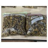 9mm Luger Brass Casings for Reloading - (2) Large Bags