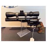 Ruger Redhawk 44 Mag Cal Revolver with Bushnell Scope