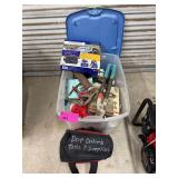 Shop Tool Lot - Drop Ceiling Tools, Clippers, Windshield Cover, Rotary Tool, Etc