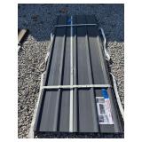 Gray Metal Roof Panels, 7.87ft L x 3ft W x 4mm Thick - 70 Pieces