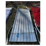 Clear Polycarbonate Roof Panels, 7.87ft L x 2.91in W x 8mm thick - 30 Pieces